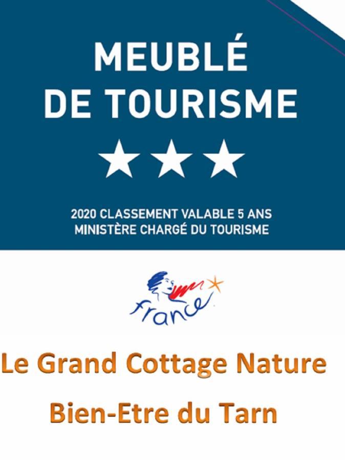 Le Grand Cottage Nature Piscine Chauffee Privee Du Tarn Entre Toulouse Et Albi & Les Cottages Du Tarn Peyrole 外观 照片